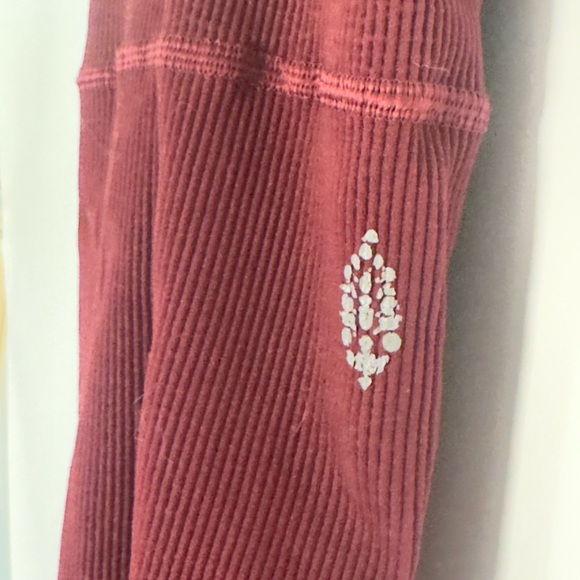 Free People Free Style Shortsie Ribbed Exercise Romper XS/S - Picture 5 of 7